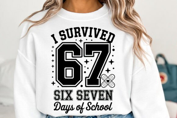 I Survived 67 Days of School PNG