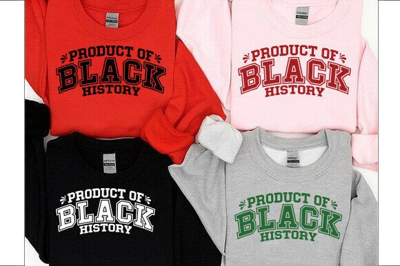 Product of Black History Bundle PNG, SVG Graphics
